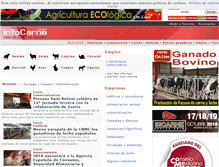 Tablet Screenshot of infocarne.com